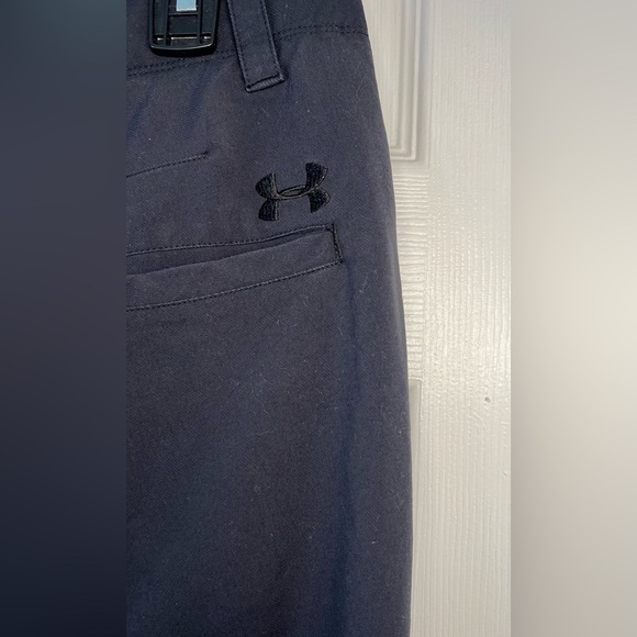 Under Armour Pants Mens 34x32 Black Golf Straight Leg Golfing Outdoors - Picture 3 of 12